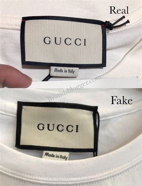 gucci fake erkennen|gucci shirts real or real.